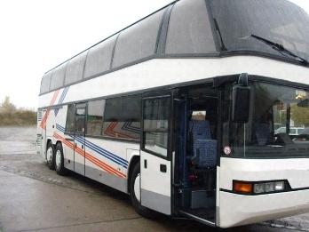 Автобусный парк Двухэтажные Neoplan