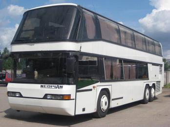 Автобусный парк Двухэтажные Neoplan